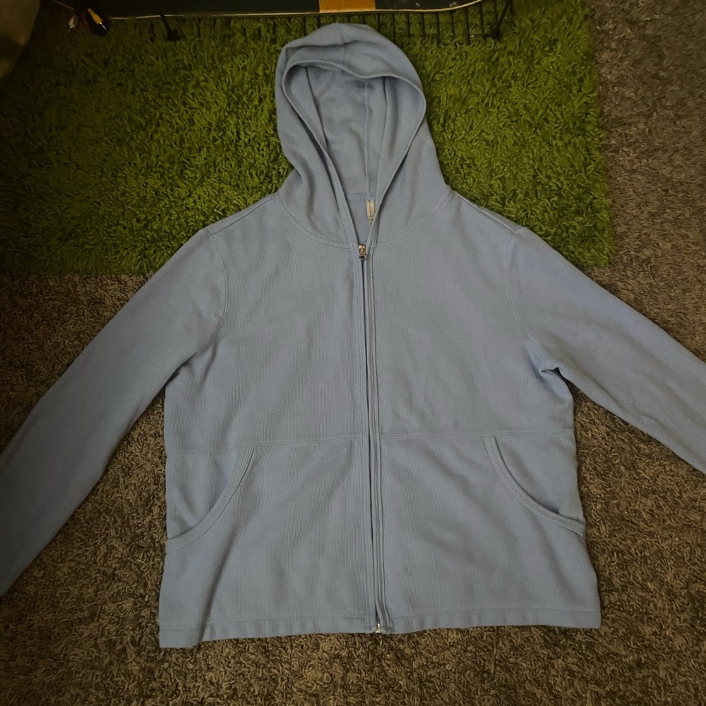 Light Blue Zip up